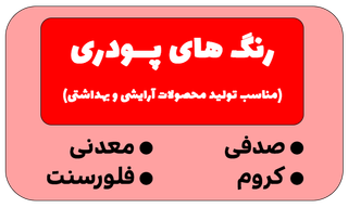 انتخاب پودر رنگ