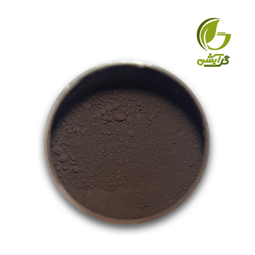 رنگ معدنی پودری قهوه ای سوخته 45 گرم - اکسید آهن