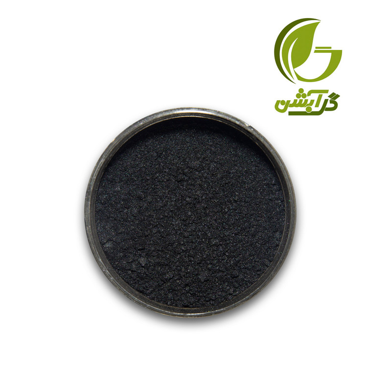 رنگ پودری صدفی مشکی 45 گرم - میکا