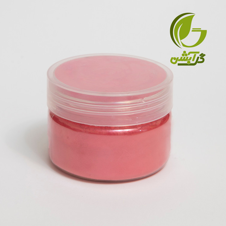 رنگ پودری صدفی صورتی ایرانی 45 گرم - میکا