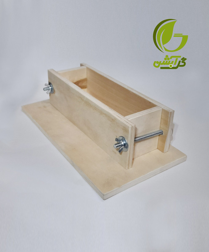 قالب چوبی صابون دستساز جنس پلای وود با دوام و مقاوم