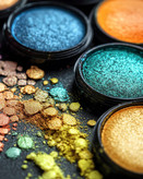 مجموعه کامل 27 عددی پودر رنگ صدفی میکا گلابشن