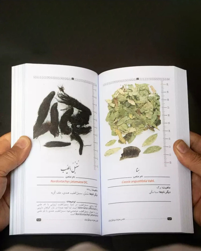 کتاب اطلس مفردات پزشکی ایران - معرفی گیاهان دارویی، مفردات جانوری و معدنی ایران