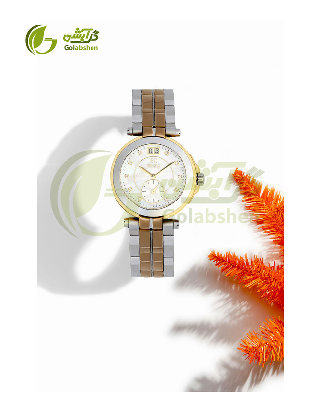 عکاسی ساعت، طلا و زیور آلات زمینه سفید (تک رنگ) یا چیدمان