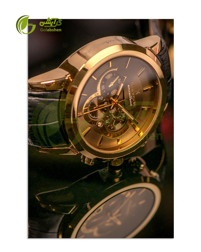 عکاسی ساعت، طلا و زیور آلات زمینه سفید (تک رنگ) یا چیدمان