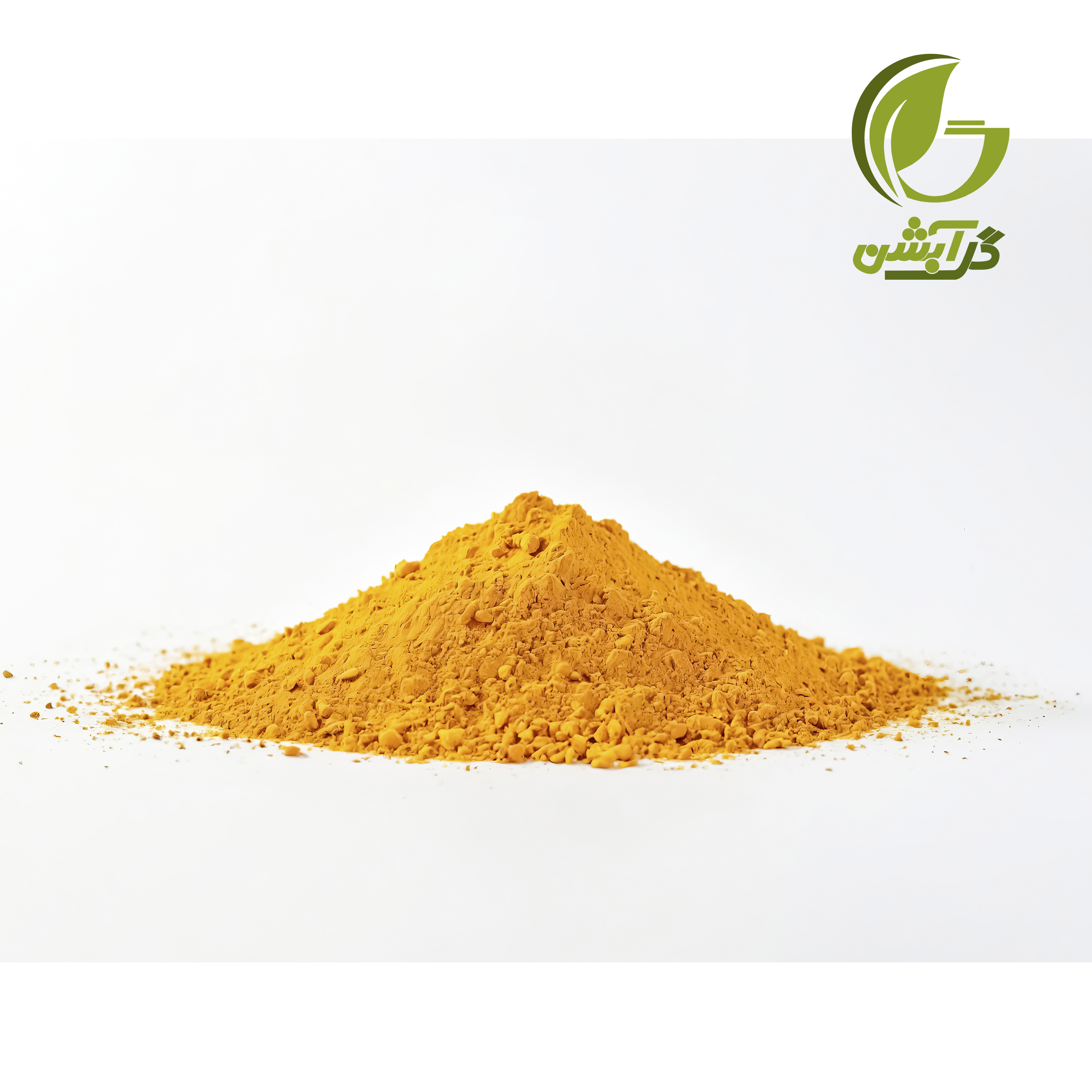 رنگ معدنی پودری زرد پرتغالی- 45 گرم - اکسید آهن
