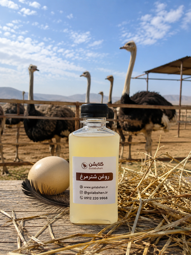 روغن شترمرغ اصل طبی - 120 میل