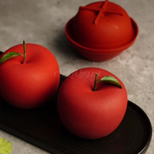 قالب سیلیکونی سیب سه بعدی - تک خانه بزرگ