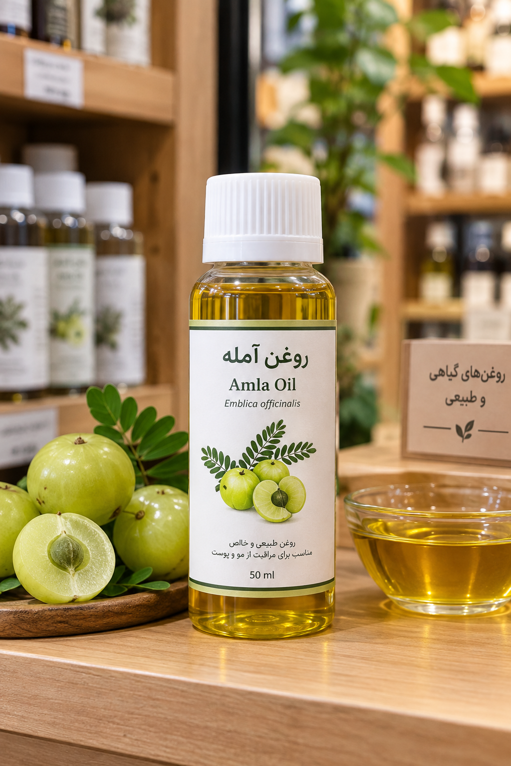 روغن آمله برای تقویت و رشد مو - ۵۰ میلی لیتر